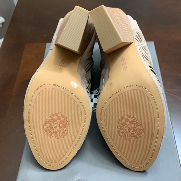 Vince Camuto Open-Toe Cut-Out Booties - Picture 6 of 8